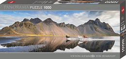 Puzzle Heye 1000 pieces: Horses of Iceland