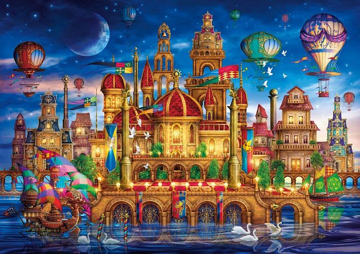 Puzzle Clementoni 6000 pieces: A fantastic city 36529
