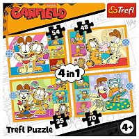 Trefl 35#48#54#70 Puzzle Pieces: Garfield
