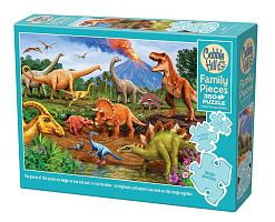 Cobble Hill Puzzle 350 pieces: Dinosaurs