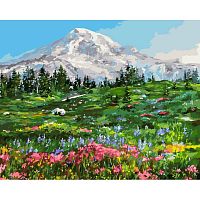 Painting by numbers Snow White: Alpine Meadows