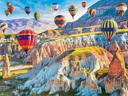 Eurographics 1000 Pieces Puzzle: Balloons over Cappadocia