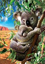 Educa 500 pieces puzzle: Koala with cub