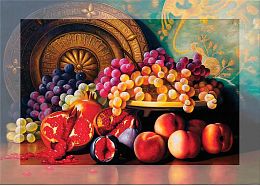 Puzzle Art Puzzle 1000 pieces still life with fruit ,fragrance(4192)