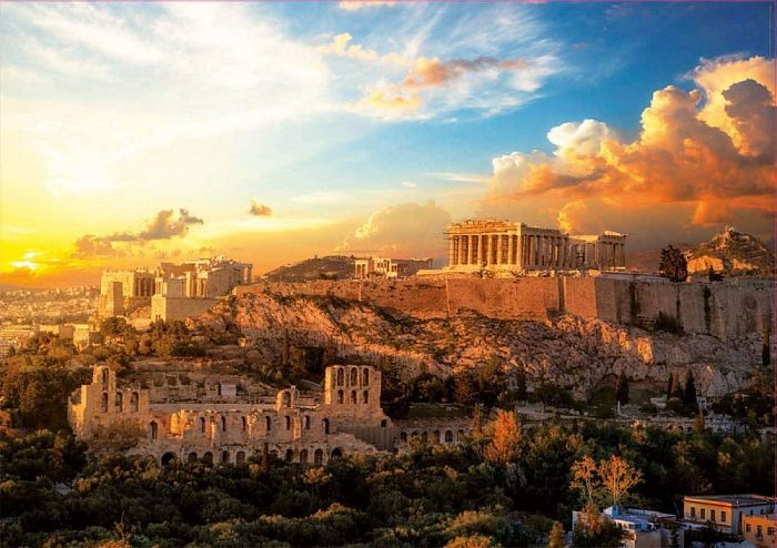 Puzzle Educa 1000 pieces of the Acropolis 18489