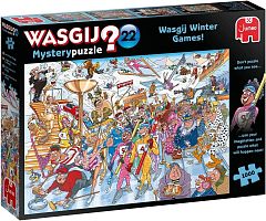 Jumbo 1000 pieces Puzzle: Wasgij. Winter Games (Mystery 22) (MARKDOWN)