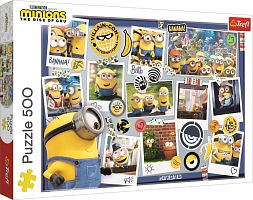 Trefl 500-piece Puzzle: Minions Photo Collection (MARKDOWN)
