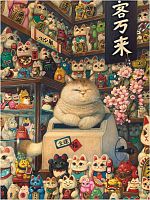 Pintoo puzzle 4800 pieces: F.Chan. Maneki Neko Store