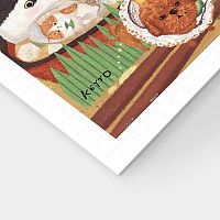 Pintoo 900-piece puzzle: Keyto. Sushi shop for cats