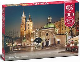 Cherry Pazzi Puzzle 1000 pieces: Market Square in Krakow