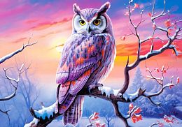 Castorland 500 pieces puzzle: Owl on a tree