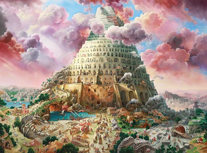 Puzzle Castorland 3000 pieces: the tower of Babel C-300563