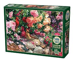 Cobble Hill 1000 Pieces Puzzle: A Garden in Bloom