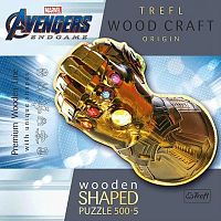 Wooden Trefl 500 Puzzle +5 pieces: Infinity Glove