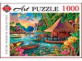 Раздел анонс: Пазл Artpuzzle 1000 деталей: Тропический домик (ФК1000-0471)