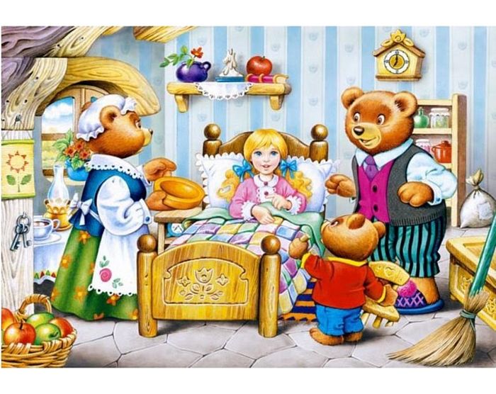 Puzzle Castorland 260 pieces: the Tale of the Three bears B-26333