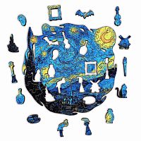 Wooden Puzzle 101 pieces Woodzle: Starry Night, S