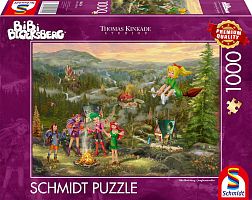 Schmidt 1000 Piece puzzle: KIDDINX. Bibi Bloksberg – Meeting the Young Witch