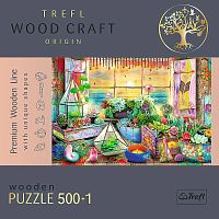 Wooden Trefl Puzzle 500 +1 details: House on the beach