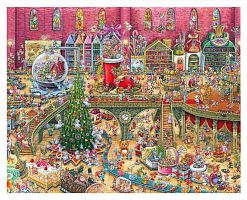 Pintoo Puzzle 2000 pieces: Shinji Yamamoto. The Christmas Factory
