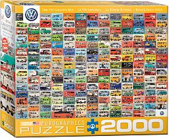 Eurographics 2000 puzzle details: Volkswagen Clockwork Bus