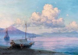 Stella puzzle 2000 pieces: Aivazovsky I.K. The Bay of Naples in the morning (MARKDOWN)