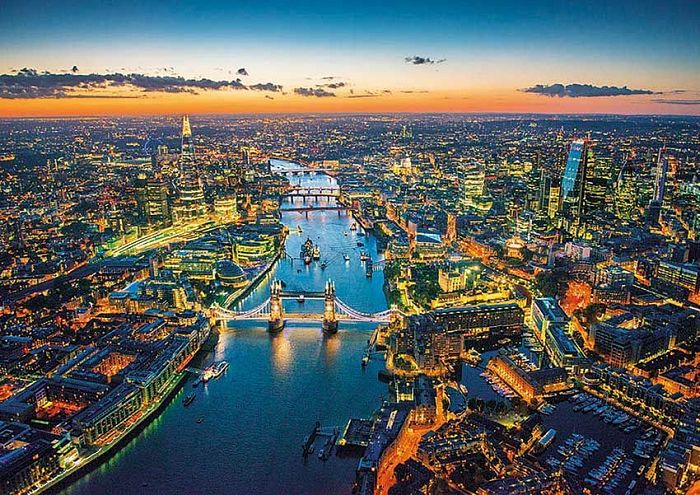 Jigsaw puzzle Educa 1500 pieces: London from the height of bird flight 16765