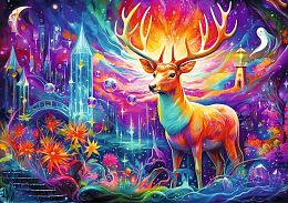 Trefl 1000-piece Puzzle: DreamScapes. The Mystical Deer