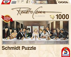 Schmidt puzzle 1000 pieces: the Star supper Renato Casaro