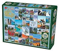 Cobble Hill 1000 pieces Puzzle: National Parks of Canada