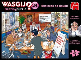 Puzzle Jumbo 1000 pieces: Wasgij. Business as Usual (Destiny 24)