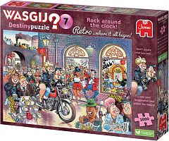 Jumbo 1000 pieces Puzzle: Wasgij. Rock around the clock! (Destiny 7)(MARKDOWN)