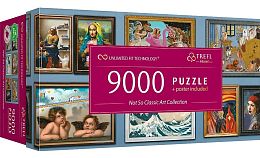 Trefl 9000 Puzzle pieces: Works of Art