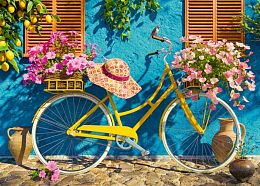 Cherry Pazzi Puzzle 1000 pieces: Yellow Bicycle