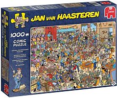 Puzzle Jumbo 1000 pieces: At the national championship for the assembly of puzzles