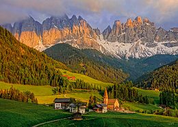 Cherry Pazzi Puzzle 1000 pieces: Santa Maddalena, Dolomites