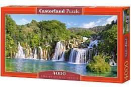 Puzzle Castorland 4000 details: Krka Waterfalls