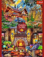 Trefl Puzzle 2x500 pieces: A trip to the mountains