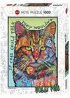 Puzzle Heye 1000 pieces: If the cat could talk