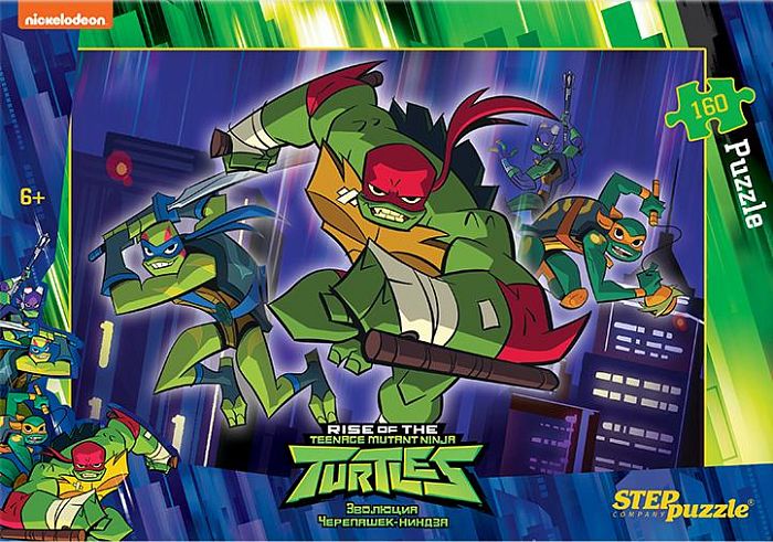 Puzzle Step 160 details: teenage mutant Ninja Turtles 94094