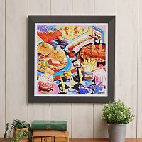 Pintoo 900-piece puzzle: Ishiki Toaki. Sparkling Dinner