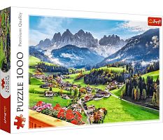 Trefl 1000-piece puzzle: Saint Magdalena. Dolomites, Italy