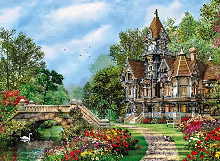 Puzzle Clementoni 500 items: Old manor house 35048