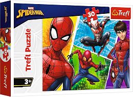 Puzzle Trefl 30 items: spider-Man and Miguel