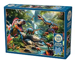 Cobble Hill Puzzle 500 Pieces: Dinosaurs