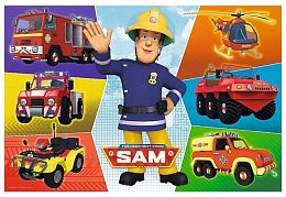 Trefl 100 Piece Puzzle: Fireman Sam's Cars