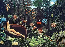 Wooden Trefl Puzzle 200 pieces: A Dream. Henri Rousseau