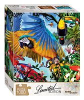 Step puzzle 1000 pieces: Parrots Limited