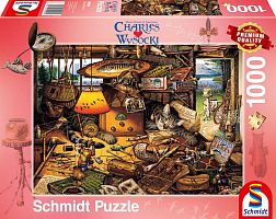 Schmidt 1000 pieces puzzle: Ch.V. Cat - preparation for fishing