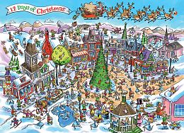 Cobble Hill 1000 Pieces Puzzle: Humor - Christmas